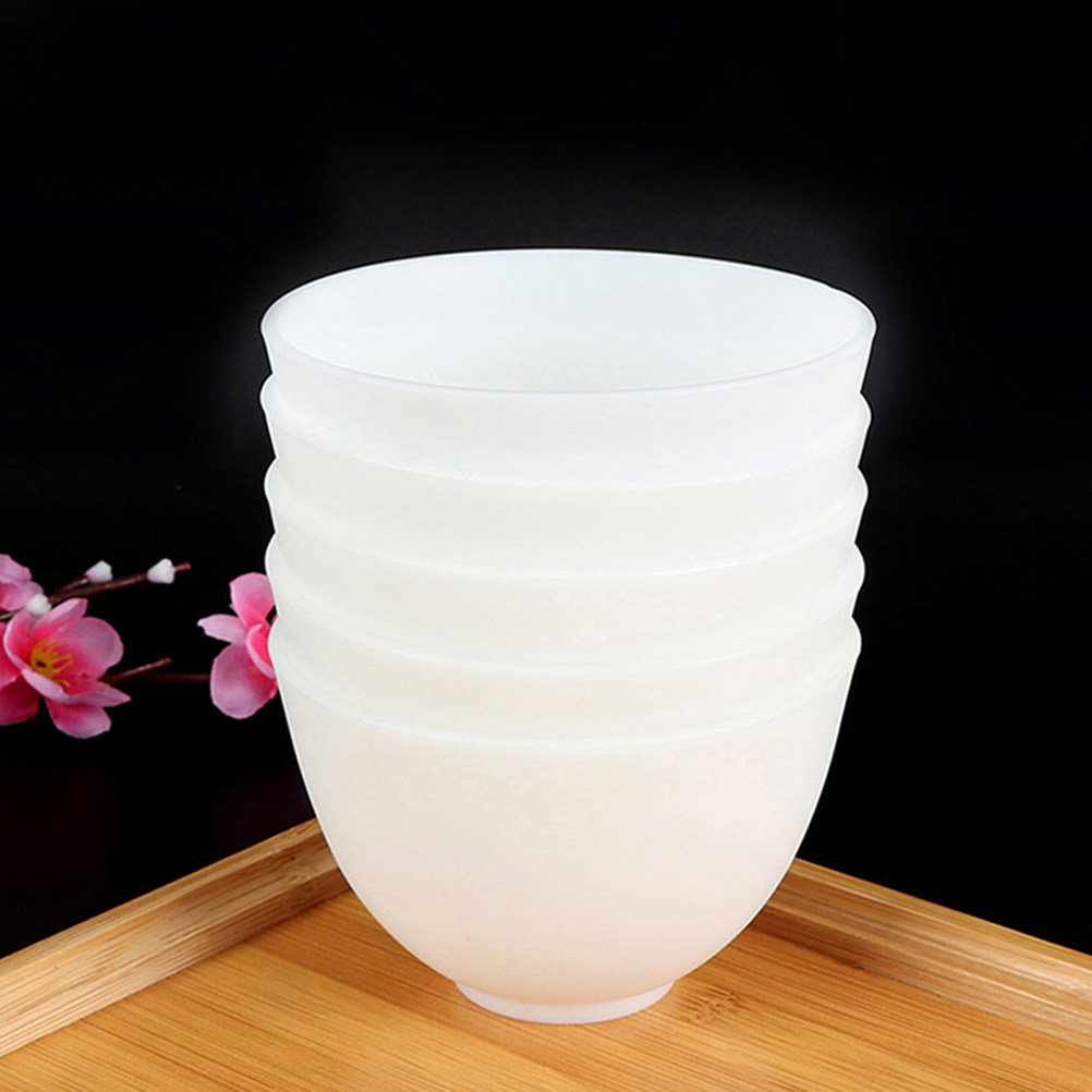 Skincare Routine - 5Pcs Silicone Facial Mask Mixing Bowls