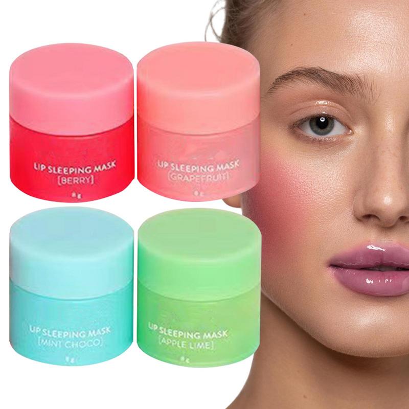 4pcs Lip Sleeping Masque Nouri - огляд і ціна Skincare Laneige