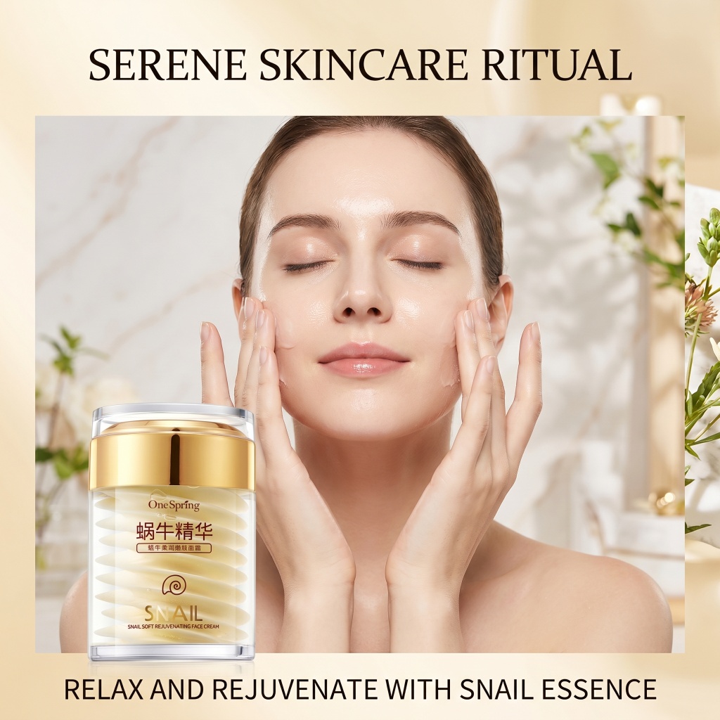 Snail Collagen Cream Hydrating - огляд і ціна Skincare Routine