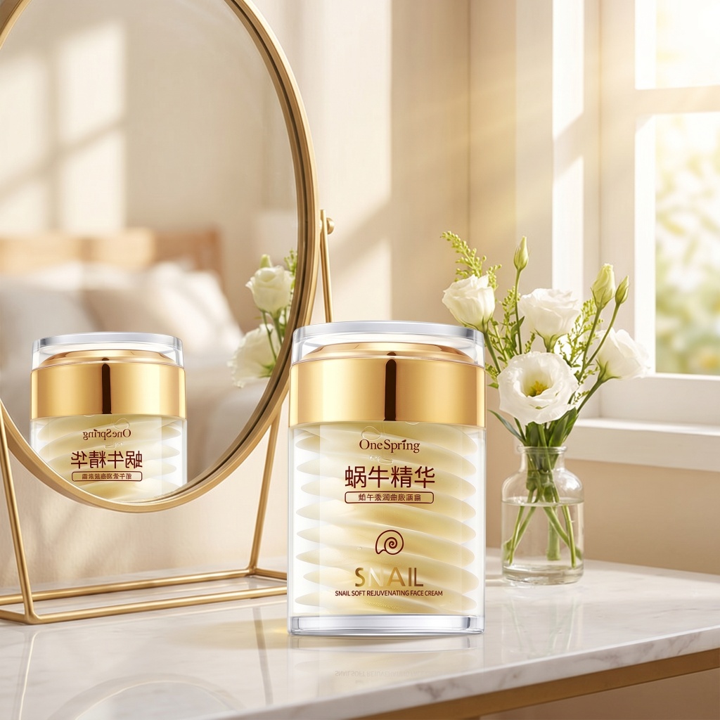 Snail Collagen Cream Hydrating - огляд і ціна Skincare Routine